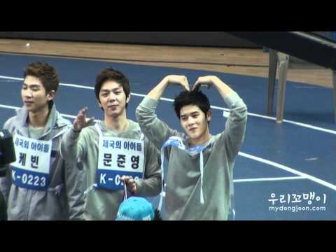 [FANCAM]120108 ZE:A Dongjoon-Ending