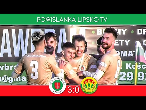 Powiślanka Lipsko - Jodła Jedlnia-Letnisko 3:0 (Skrót)