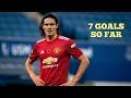 Edison Cavani : All 7 goals for Manchester United so far