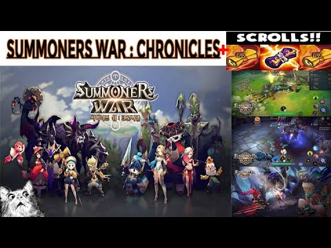 Summoners War: Chronicle ➔ Новости грядущей игры и 300 СВИТКОВ от подписчика под чай :) ✔