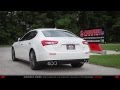 Maserati Ghibli  | Fabspeed Valvetronic Exhaust | Revs and Driving