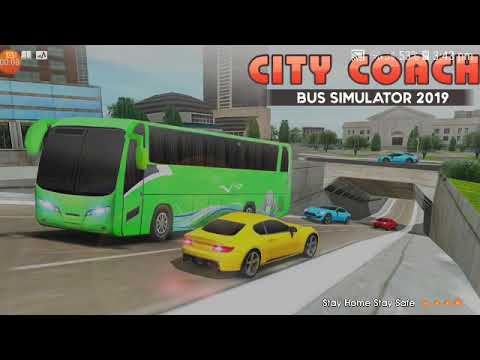 City coach bus simulator 2019 level 3 & 4