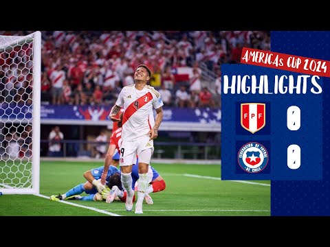 Perú vs Chile 0 - 0 | Copa América 2024