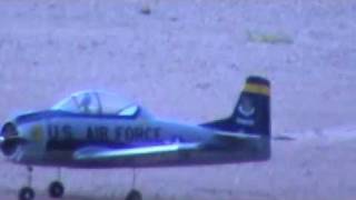 preview picture of video 'Parkzone T-28D Flight At Pathfinder Park Canon City Colorado'