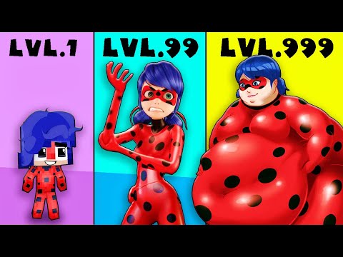 LADY BUG CROOK LVL 1 VS BOSS LVL 99