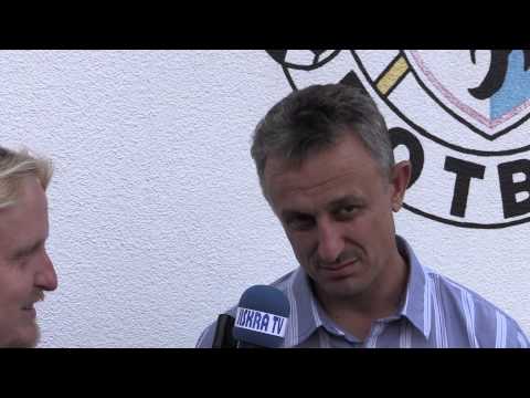 10.9.2014 J.Domažlice - FK Pardubice pozápasové rozhovory