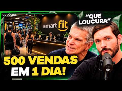 O SUCESSO DA PRIMEIRA UNIDADE DA SMART FIT (2400 alunos)