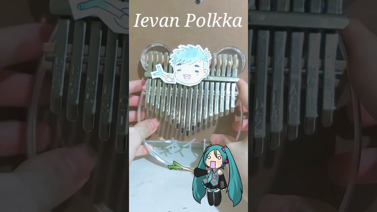 Ievan Polkka ft. Kalimba | Nate Fringer #shorts