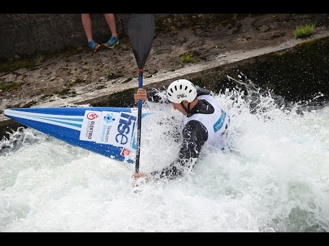 Martin Albreht - polfinalna vožnja izbirne tekme v slalomu na divjih vodah, Ljubljana - Tacen