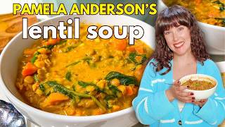 I made Pam Anderson's anti inflammatory lentil soup (and you should, too!)