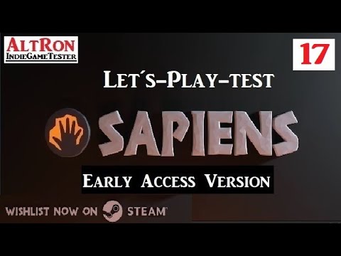 Sapiens - Let´s-Play-Test # 17 - Mamut greift das Dorf an - Early Access + Deutsch MOD [Deutsch]