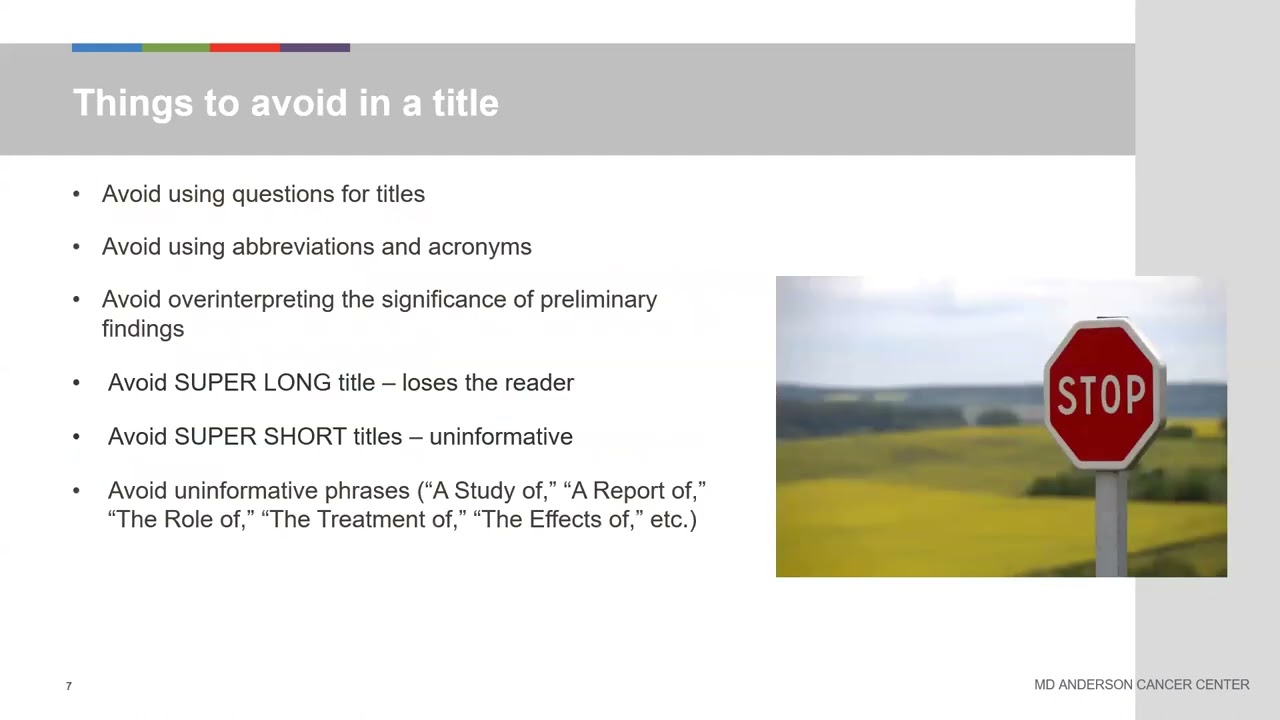 Ep 7: Dear Editor - How do I write an effective title for my research paper