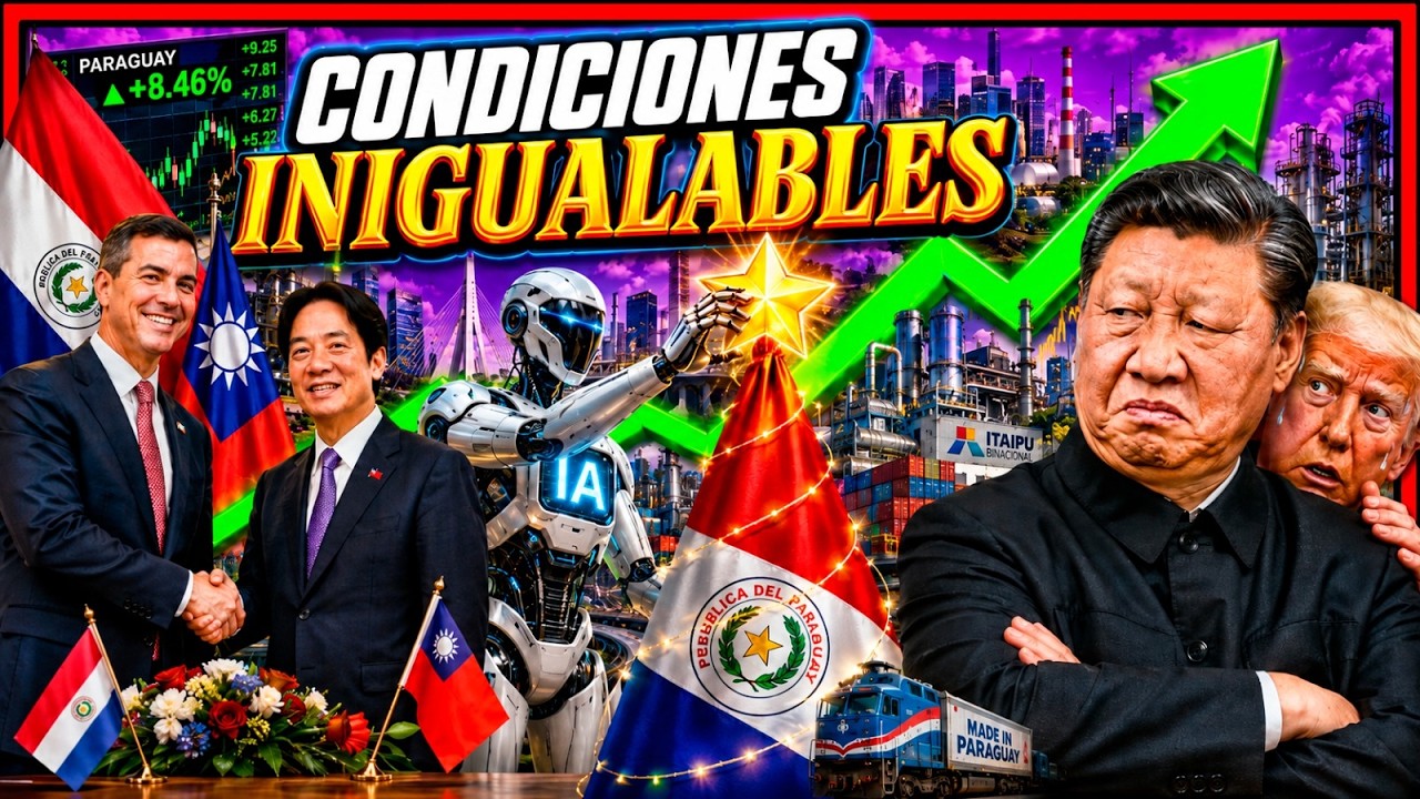 🟠 El PAÍS que DESCONCIERTA a la ÉLITE: LÍDER en CRECIMIENTO, LIBERTAD y ahora CAPITAL TECNOLÓGICA 🇵🇾
