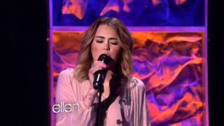 Miley Cyrus - You&#39;re Gonna Make Me Lonesome When You Go live on Ellen (6th February)