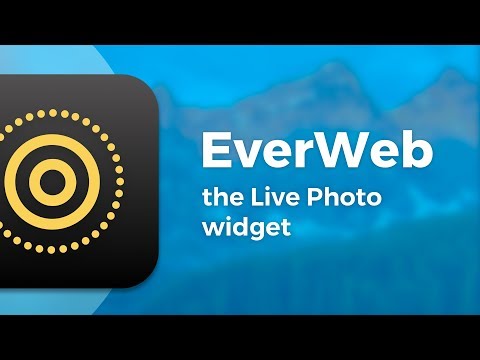 Part of a video titled EverWeb's Live Photo Widget - YouTube
