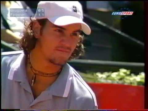 Barcelona 2000 R1 - Federer vs Bruguera (Part 3)