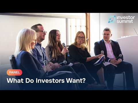What Do Investors Want?
