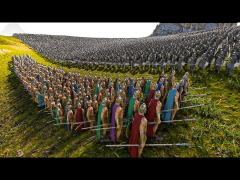 300 Legendry Spartan Defeat 1,313,111 Persian Immortals? - UEBS 2