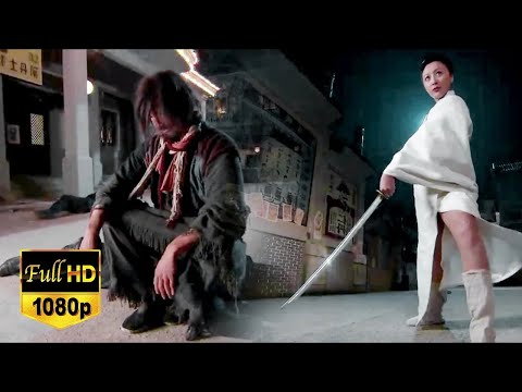 【Drunken Master Movie】The beggar defeated all the Japanese samurai with Drunken Master!