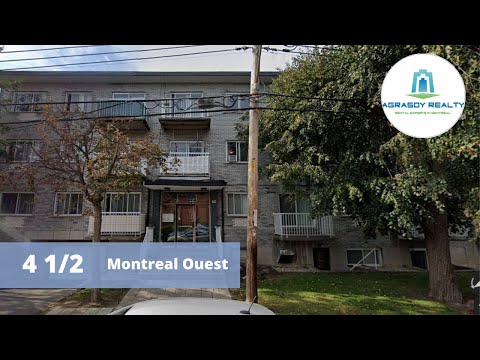 12-7495 Chester - 4 1/2 apartment for rent - 4 1/2 à louer à Montreal Ouest (VIRTUAL TOUR)