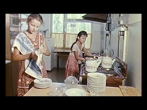 Киргизия. Фрунзе. Построена новая, двуязычная школа 24.08.1987