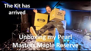 Video thumbnail for Unboxing my Pearl Masters Maple Reserve by GarKav