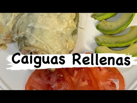 Caiguas o pepinillos rellenos