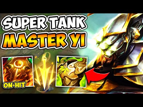 I created a Master Yi build that turns Sunfire into an On-Hit item
