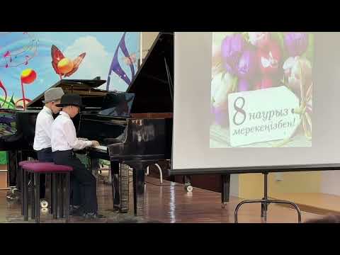 Martha Mier “Straw Hat Strut” ensemble for piano