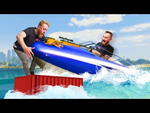 Dodge The Flying Boat Challenge! | GTA5 Video