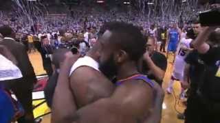 Miami Heat Celebration - 2012 NBA Champions.. Lebron James Finals MVP