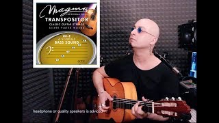 Video thumbnail for Bass strings for nylon guitar (Magma strings) - tuning, sound, pros & cons by Shahab Tolouie