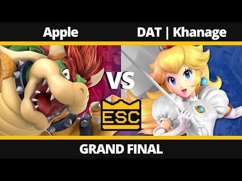 ESC 85 - Grand Final - Apple (Bowser) Vs. DAT | Khanage (Peach) - SSBU Tournament