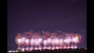 長岡花火2019 2日目 復興祈願花火フェニックス  Nagaoka Fireworks 2019 Day 2 Reconstruction Prayer Fireworks Phoenix