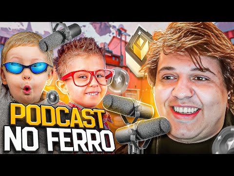 Fiz um PODCAST NO FERRO DURANTE A PARTIDA - Um RADIANTE se aventurando no FERRO - ep.5