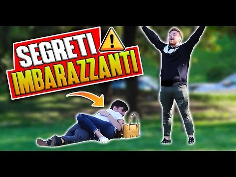 Confessare SEGRETI IMBARAZZANTI sulla Gente [PRANK]