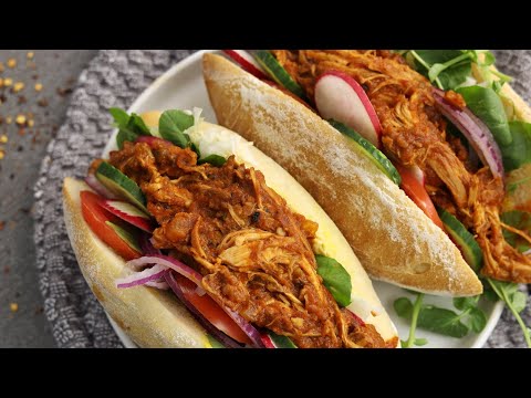 How To Make Pan con Pollo, El Salvador most popular dish