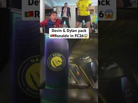 Devin & Dylan pack 🇵🇹Ronaldo in FC26😱