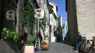 A walk thru Tallinn Estonia Watch in HD.