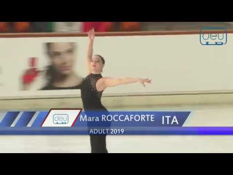Mara Roccaforte. Oberstdorf 2019. Silver Ladies I FS. 12 place