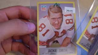 Triple Play Vintage 2 of 2 LCS Best 100 Bucks Quality Baseball Football Rookie Cards Jackie Smith