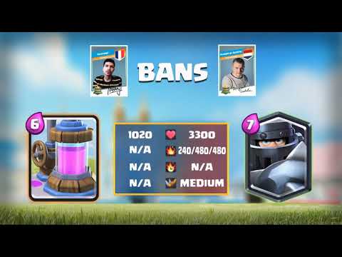Surgical Goblin vs Loupanji Clash Royale European crown tournament.
