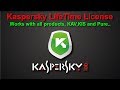 Kaspersky LifeTime License - Works with all products ...