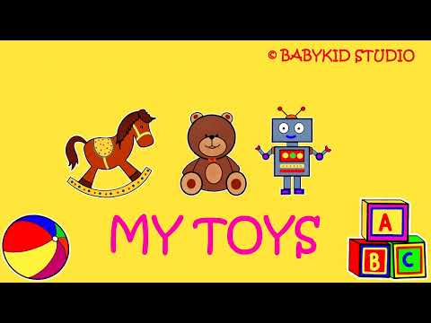 MEUS BRINQUEDOS / VOCABULÁRIO DE BRINQUEDOS / FLASHCARDS DE BRINQUEDOS