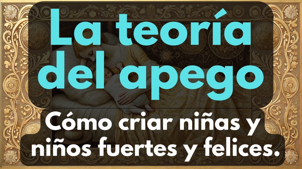 Teoría del apego: cómo criar niñas y niños fuertes y felices.