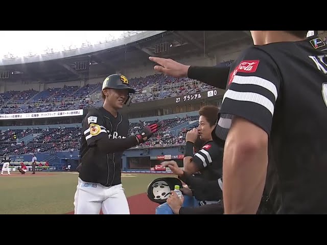 【1回表】ホークス・今宮が先制のソロホームランを放つ!! 2020/8/19 M-H