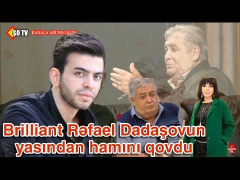 Brilliant Rafael Dadaşovun yasından hamını qovdu - Yas qurtardı, durun hamınız gedin