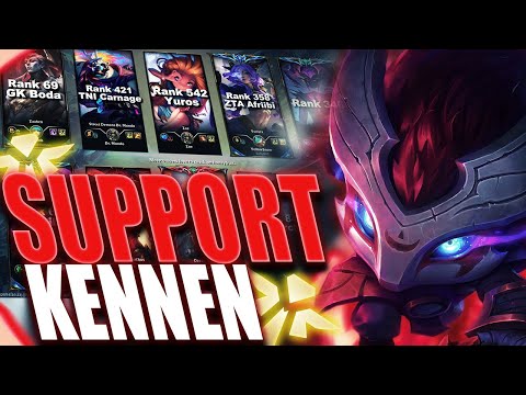 KENNEN SUPPORT'UN EN ZOR MATCHUP'I | EUW CHALLENGER ELO