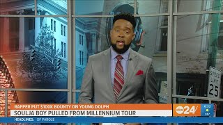 Soulja Boy dropped from Millennium Tour stop at FedExForum after Young Dolph murder