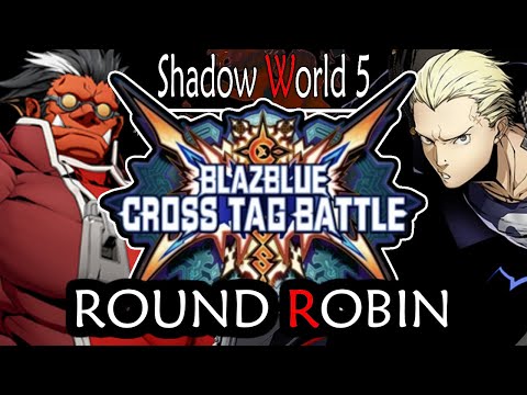Rubber (Tager/Waldstein) vs EX Falchion (Adachi/Kanji) - BBTag Round Robin - Shadow World 5